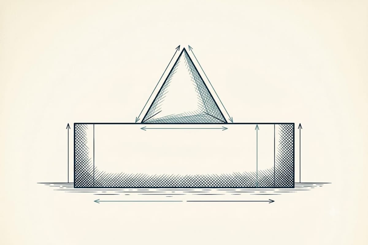 The cone chain forms as it falls