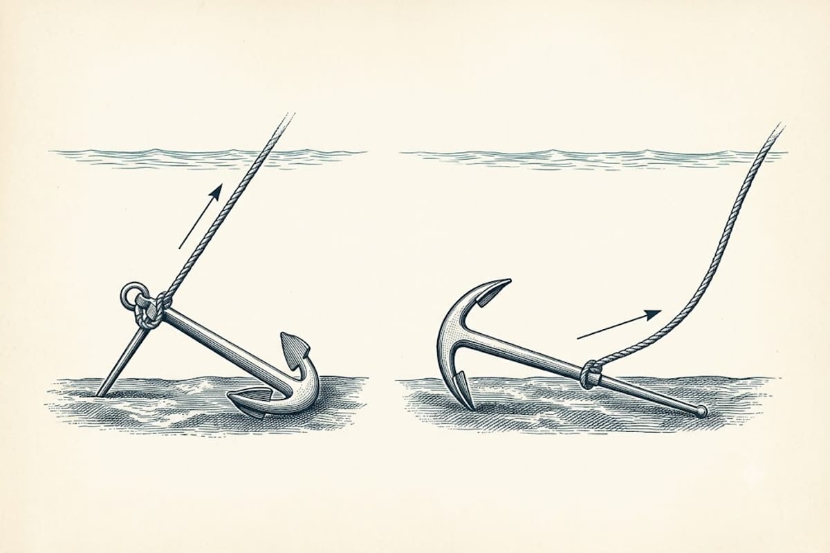 The same anchor at short scope and at long scope